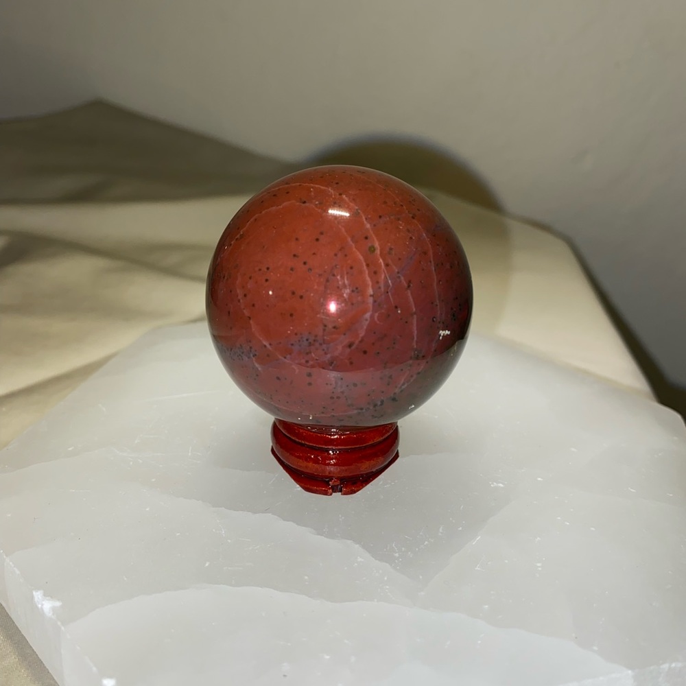 Ocean Jasper Sphere - Picture 2 of 3